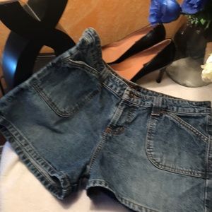 l.e.i Blue Jean Shorts Made With 100% Algodon. 13